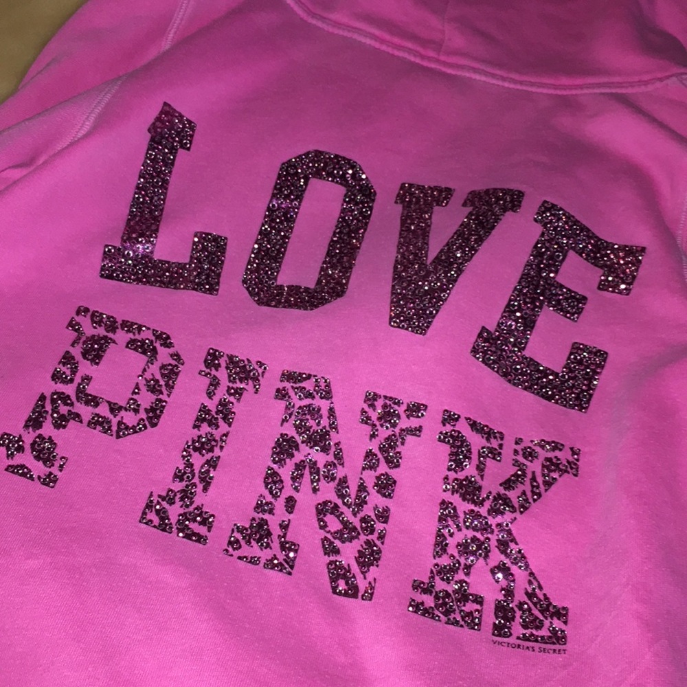 Pink jacket with bling